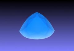 藍色三角形拓帕石 Topaz