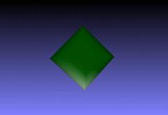 方型綠色鋯石