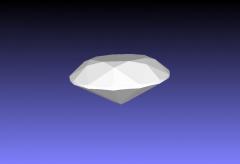 圓型粉白色鋯石