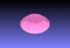 圓型粉紅色鋯石