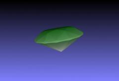 圓型淺綠色鋯石